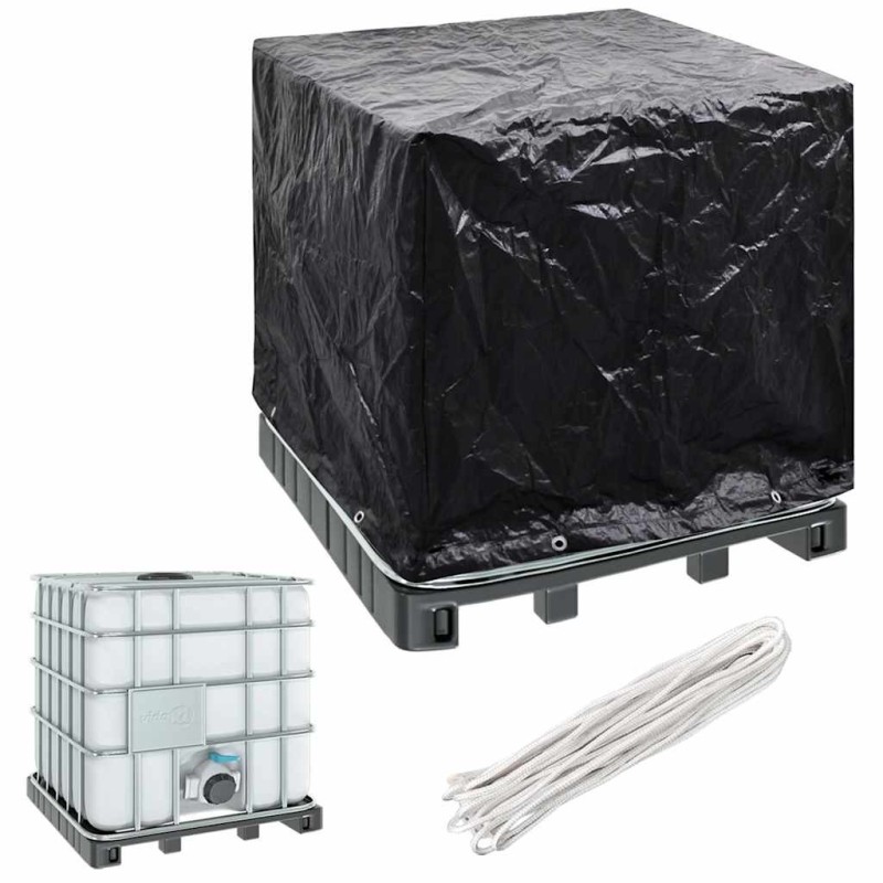 Housse de récipient IBC 8 œillets 116x100x120 cm 