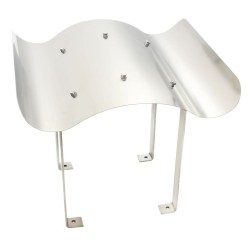 Capot de cheminée Acier inoxydable 70 x 100 x 38 cm 