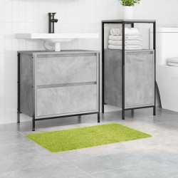 Tapis de bain rectangulaire vert 50x80 cm en polypropylène antidérapant 
