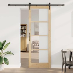 Porte coulissante avec quincaillerie 'ORKDAL'83x232 cm 