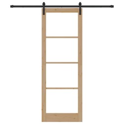 Porte coulissante avec quincaillerie 'ORKDAL'83x232 cm 