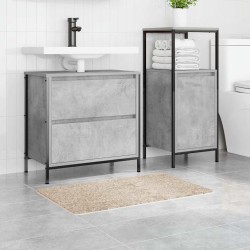 Tapis de bain rectangulaire crème 50x80 cm en polypropylène antidérapant 