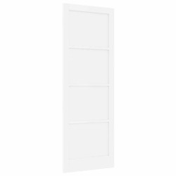 Porte Intérieure "ORKDAL" Blanche 83x232x4 cm en Contreplaqué 