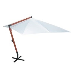 Parasol 300 x 400 cm Blanc 