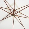 Parasol 300 x 400 cm Blanc 