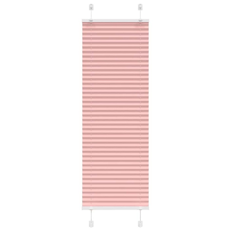 Store plissé rose 50x150 cm largeur du tissu 49,4 cm polyester 