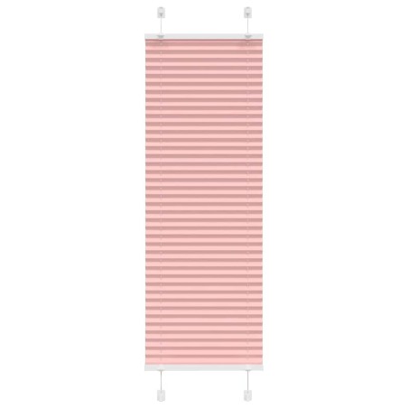 Store plissé rose 50x150 cm largeur du tissu 49,4 cm polyester 
