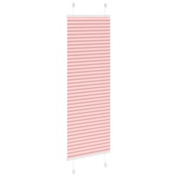 Store plissé rose 50x150 cm largeur du tissu 49,4 cm polyester 