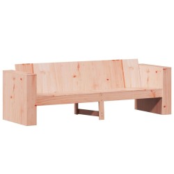 Canapé de jardin 3 places 189x60x62 cm bois massif de douglas 