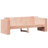 Canapé de jardin 3 places 189x60x62 cm bois massif de douglas 
