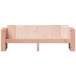 Canapé de jardin 3 places 189x60x62 cm bois massif de douglas 