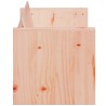 Canapé de jardin 3 places 189x60x62 cm bois massif de douglas 