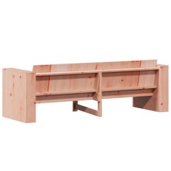 Canapé de jardin 3 places 189x60x62 cm bois massif de douglas 