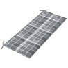 Banc de jardin avec coussin 120 cm Bambou 