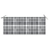 Banc de jardin avec coussin 120 cm Bambou 