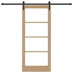Porte Coulissante avec Kit Quincaillerie 'ORKDAL'86x198,5 cm 