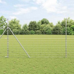 Clôture 1,6 x 25 m en acier galvanisé 