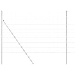 Clôture 1,6 x 25 m en acier galvanisé 