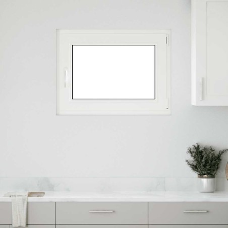 Fenêtre de sous-sol« RISOR » 90 x 70 cm oscillo-battante DIN droite anthracite 