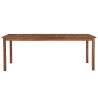 Table de jardin 200x100x74 cm Bois d'acacia massif 