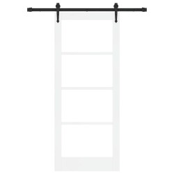 Porte coulissante avec kit matériel 'ORKDAL'blanche 83x202 cm 