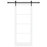 Porte coulissante avec kit matériel 'ORKDAL'blanche 83x202 cm 