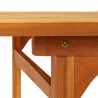 Table à dîner de jardin 220x90x75 cm Bois d'acacia massif 
