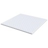 Coussins de Matelas Blanc 180 x 200 cm Polyester sans colle 