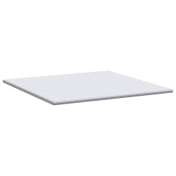 Coussins de Matelas Blanc 180 x 200 cm Polyester sans colle 