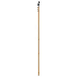 Porte coulissante avec kit de matériel 93x202 cm en bois massif de pin 