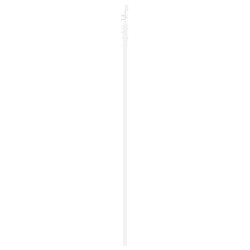 Porte coulissante avec matériel blanc 61x198.5 cm bois massif pin 