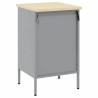 Armoire de Travail Rouge 50x55x85 cm Acier 