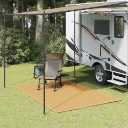 Tapis de tente sable 200x300 cm PEHD 