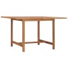 Table à dîner de jardin 110x110x75 cm Bois massif de teck 