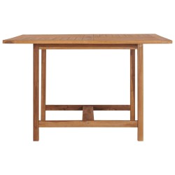 Table à dîner de jardin 110x110x75 cm Bois massif de teck 