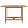 Table à dîner de jardin 110x110x75 cm Bois massif de teck 
