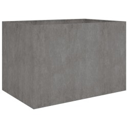 Lit surélevé de jardin 120x80x80 cm acier corten 