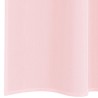 Rideaux en voile avec passe-tringles 2 pcs rose clair 