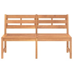 Banc de jardin 150 cm bois de teck massif 
