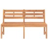 Banc de jardin 150 cm bois de teck massif 