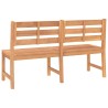 Banc de jardin 150 cm bois de teck massif 