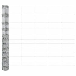 Poteaux de clôture 22 pcs U-Channel 140 cm Acier Galvanisé 