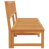 Chaise longue 3-en-1 en bois d'acacia massif 