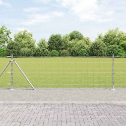 Grillage de Champ 0,8 x 50 m Acier Galvanisé 
