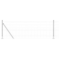 Grillage de Champ 0,8 x 50 m Acier Galvanisé 