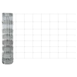Grillage de Champ 0,8 x 50 m Acier Galvanisé 