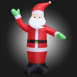 Père Noël gonflable LED IP20 600 cm XXL   