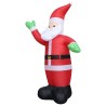 Père Noël gonflable LED IP20 600 cm XXL   