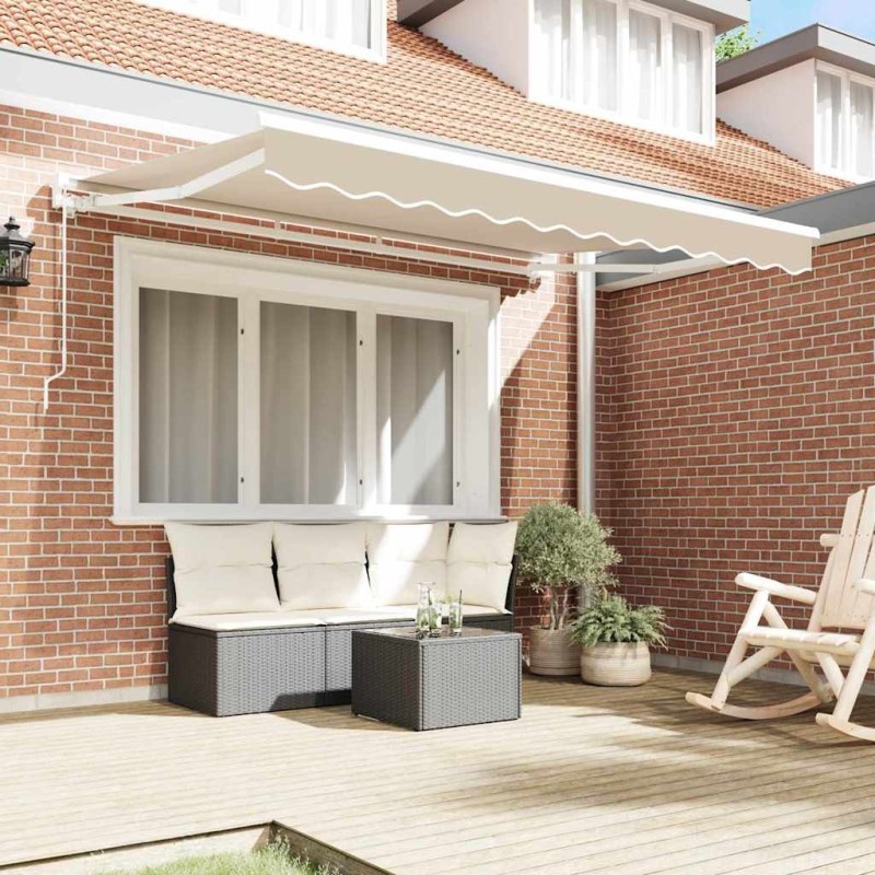Auvent Rétractable Beige 300x200 cm 