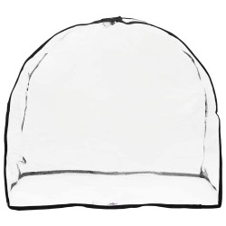 Housse de poussette pour animaux Transparent 66 x 35 x 59 cm 